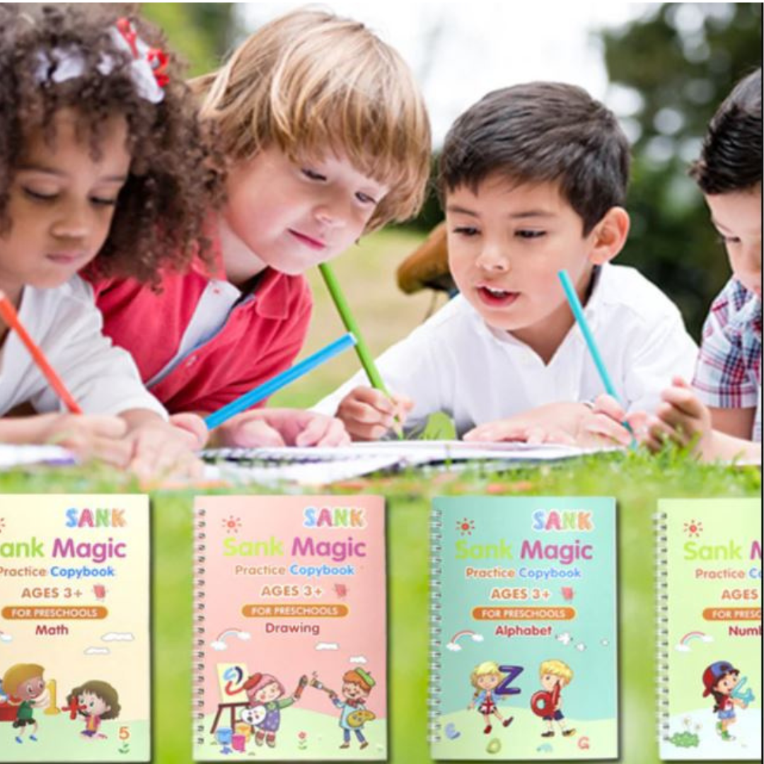 SET DE LIBROS MAGICOS CALIGRAFIA