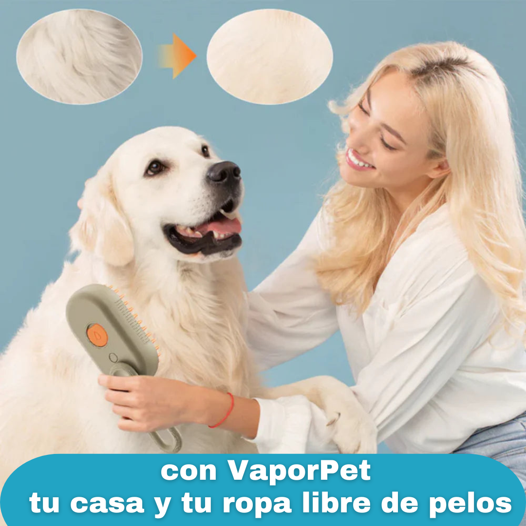 VAPORPET™ CEPILLO PARA MASCOTAS A VAPOR