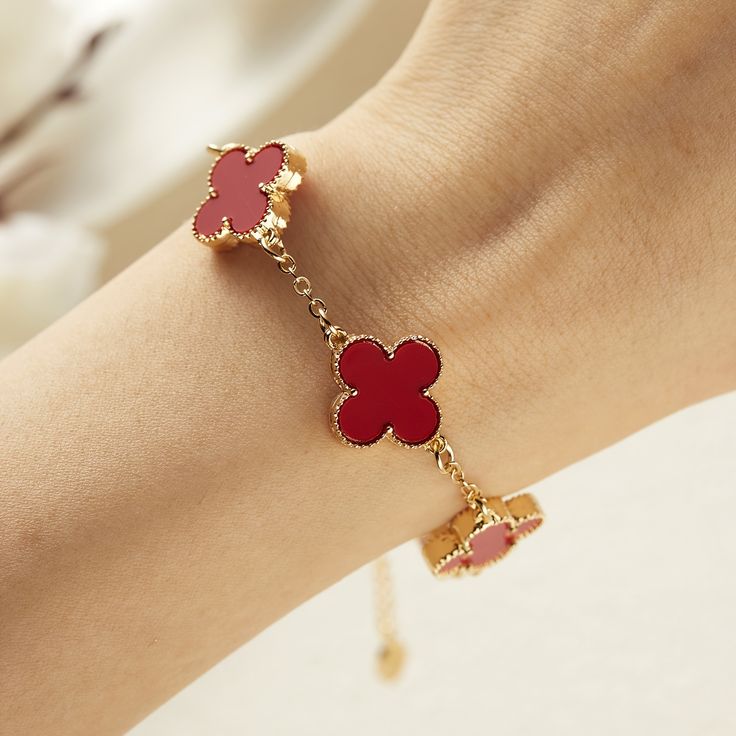 Pulsera Trebol Van Cleef + CAJAREGALO SP