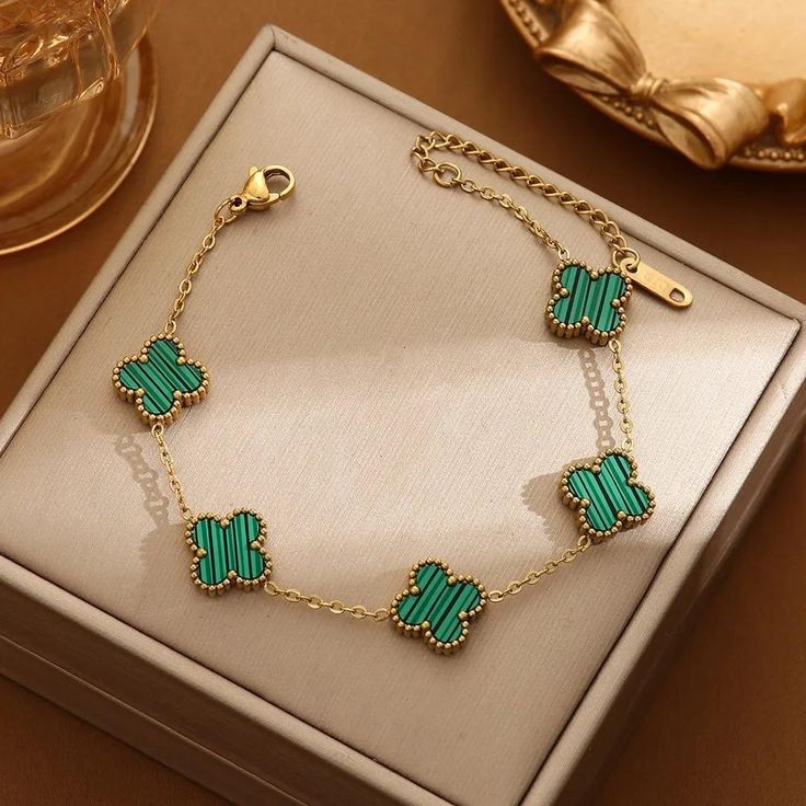 Pulsera Trebol Van Cleef + CAJAREGALO SP