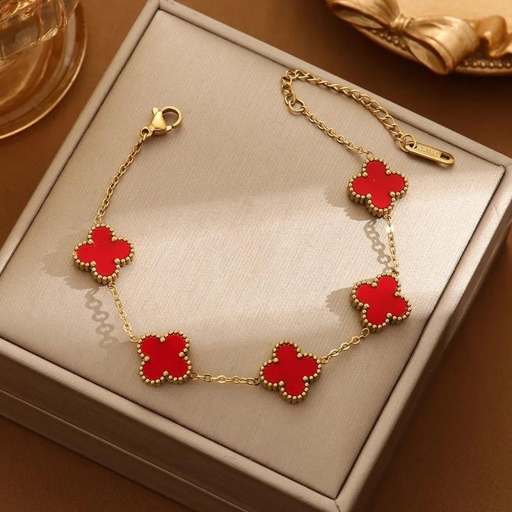 Pulsera Trebol Van Cleef + CAJAREGALO SP