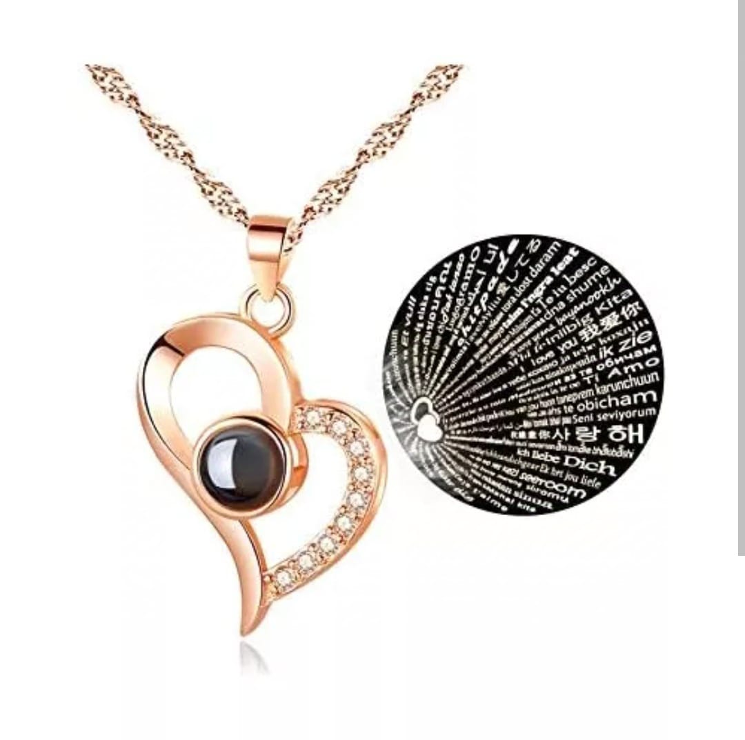 Collar Te Amo 100 Idiomas